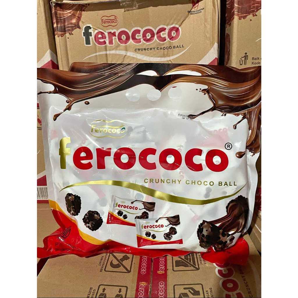 

FEROCOCO CRUNCHY CHOCO BALL ISI 40 PCS/COKLAT BALUT OREO/CRUNCHY COKLAT (PER PACK ISI 40)