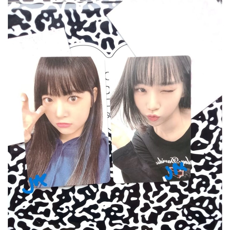 PHOTOCARD PC OFFICIAL LESSERAFIM CHAEWON EUNCHAE