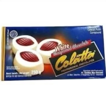 

Colatta compound chocolate 250 gr - Coklat batang coklat putih