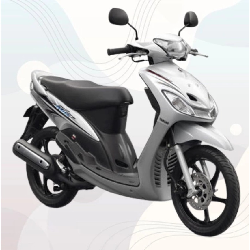 FULL SET BODY MIO SMILE PUTIH / FULL SET BODY MIO 2008 - 2012 PUTIH / FULL SET BODY KASAR DAN HALUS 