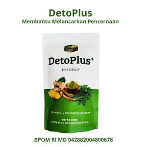 

Deto Plus Teh Syifacare Minuman Herbal Untuk Pelangsing Diet Detok Melancarkan Pencernaan DetoPlus