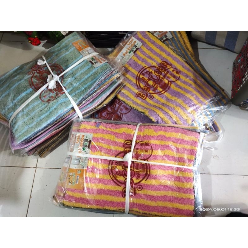 Keset wool rainbow/keset cantik/ keset viral