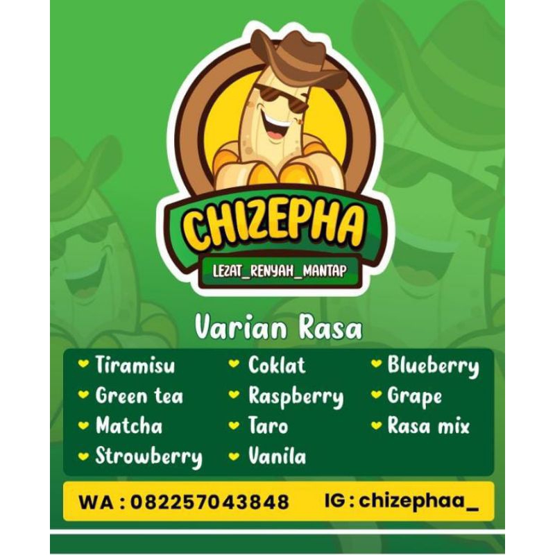 

CHIZEPHA (KRIPIK PISANG LUMER) isian 130 gram
