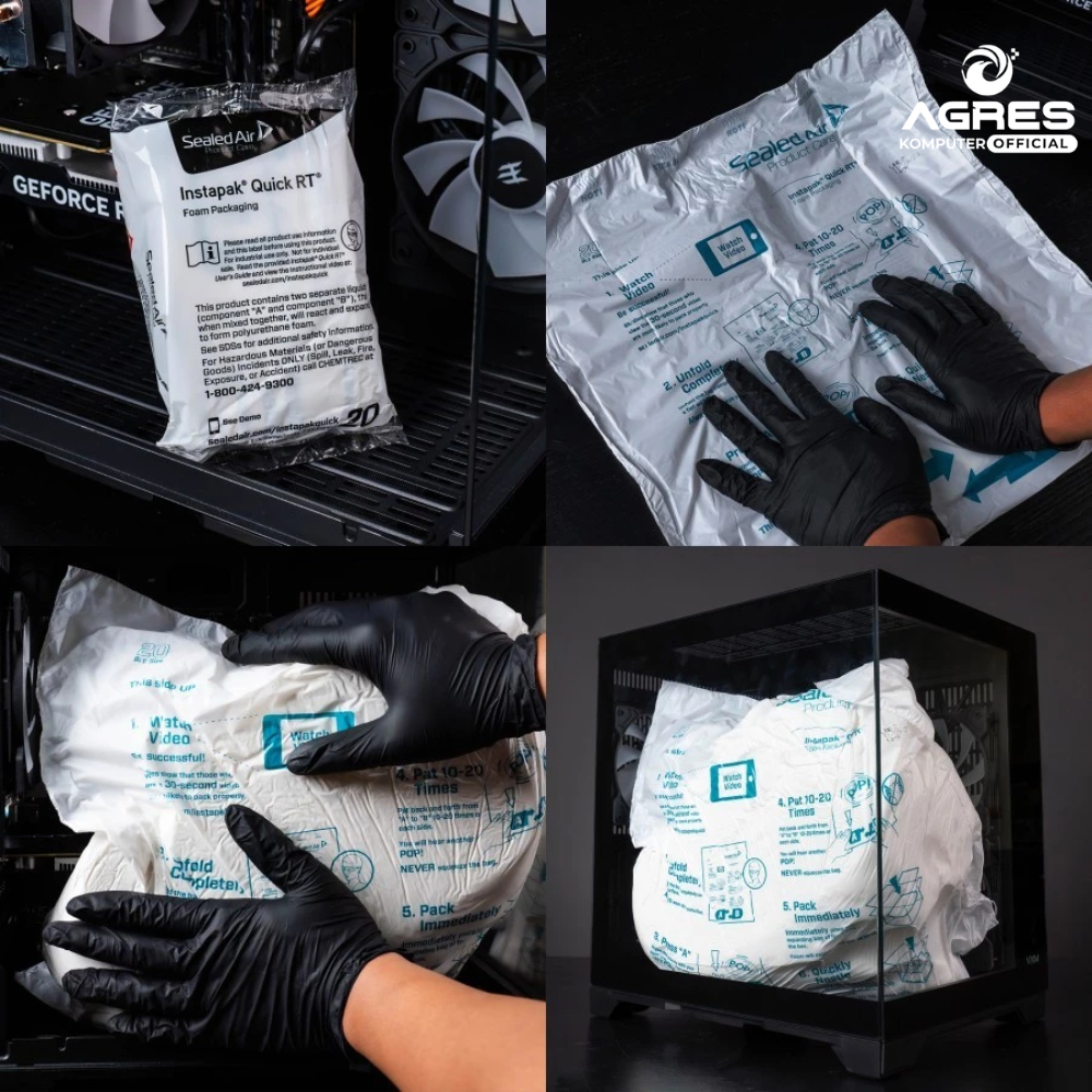 

Sealed Air Instapak Quick RT Foam Packaging for PC