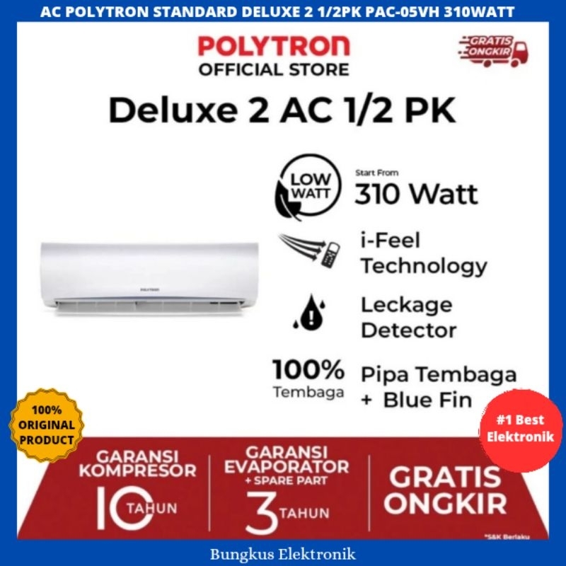 AC POLYTRON 1/2PK PAC-05VH AC POLYTRON STANDARD 1/2PK