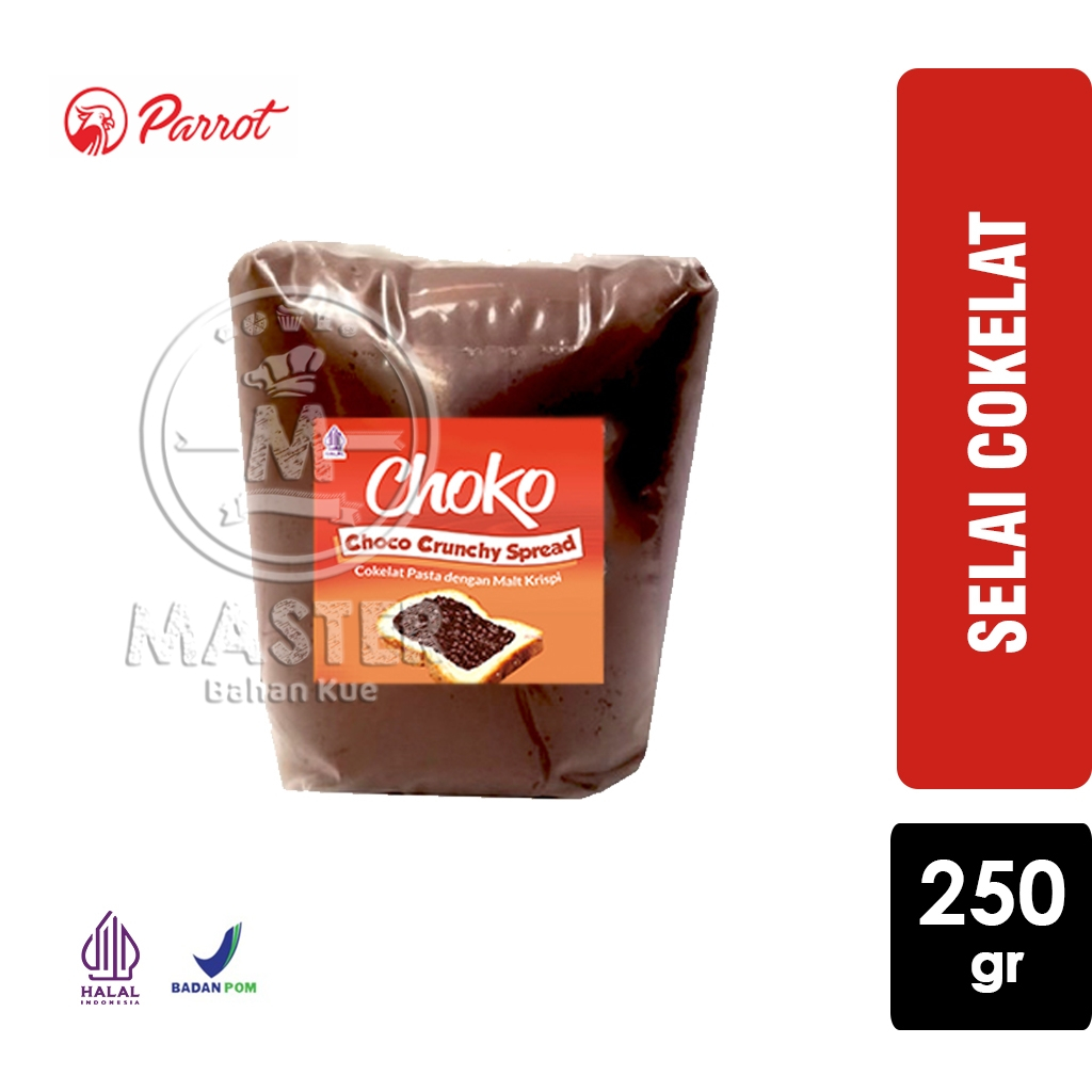 

Selai Choco Crunchy CHOKO / Olesan Coklat Crunchy 250gr [Repack]