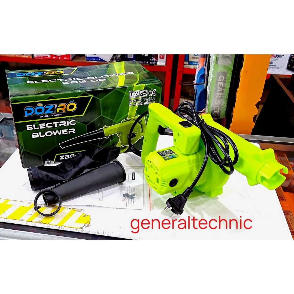 Electric Hand Blower Doziro ZBG-08 Blower Tangan Doziro Blower Elektrik 2in1 Blower Tiup + Sedot