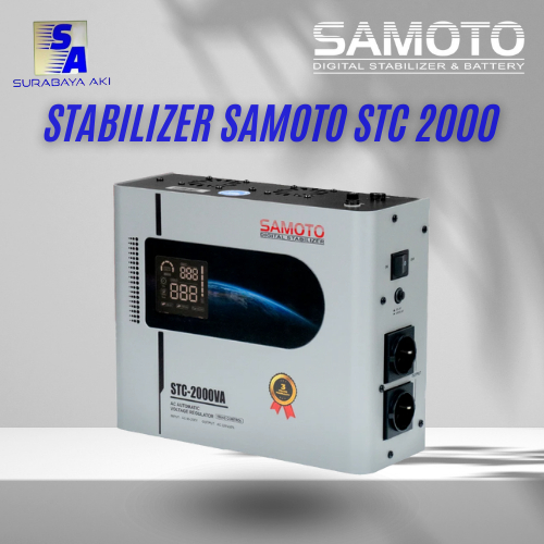 SAMOTO Stabilizer Triac Control STC-2000/2000VA - SAMOTO STC 2000