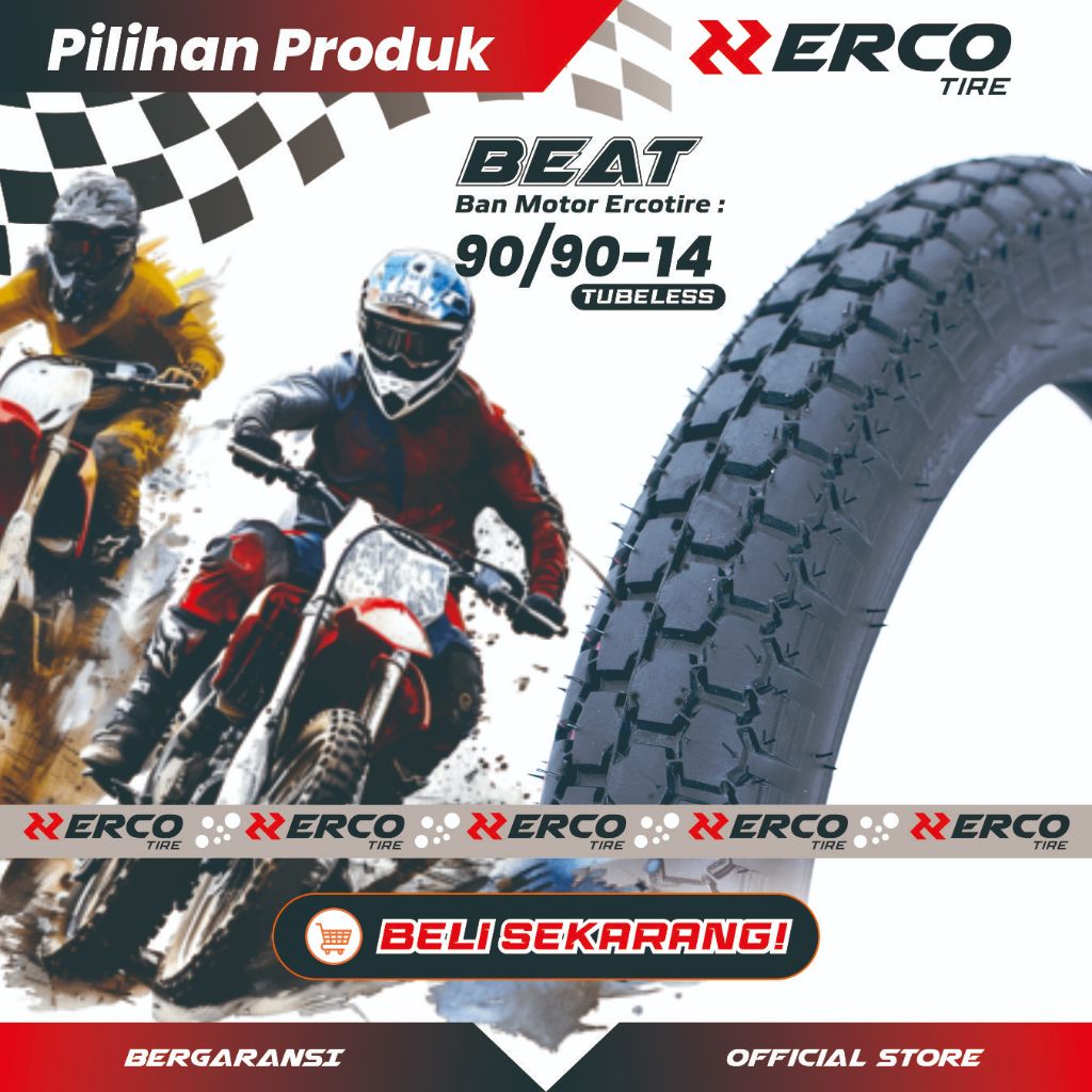 Ban motor Erco Tire ukuran 275-17 motif semitraill