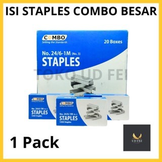 

(1 PACK KECIL ) Isi Staples Combo Besar/ Isi Staples Combo/ Isi Staples combo