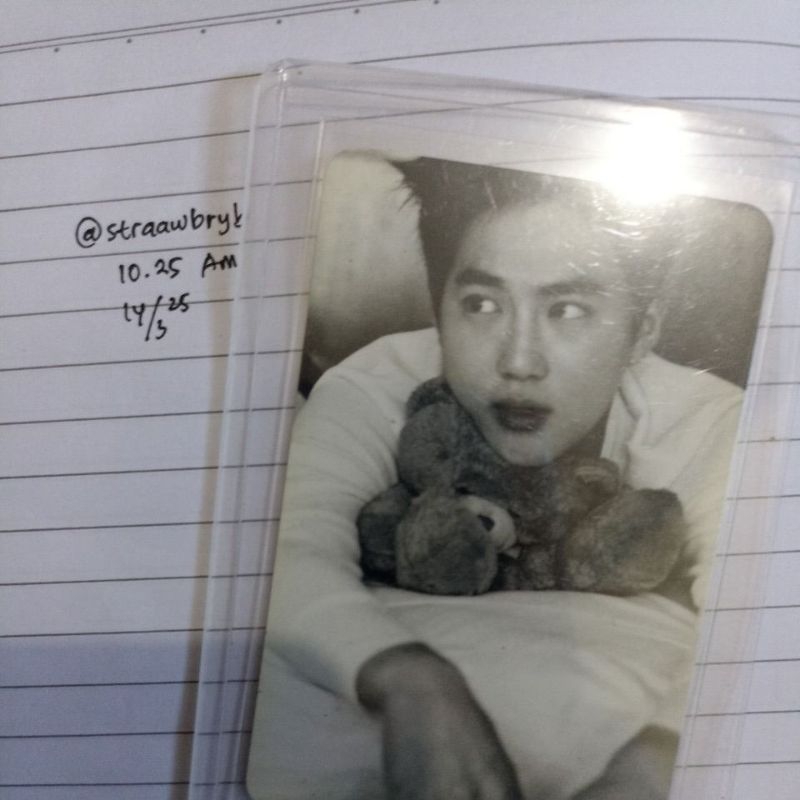 Photocard Suho