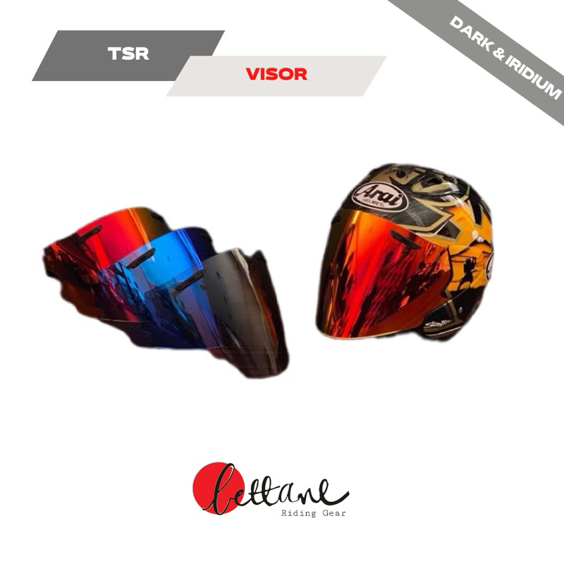 VISOR HELM TSR LIGHT SMOKE RAM 4 / RAM 5 / VZ RAM