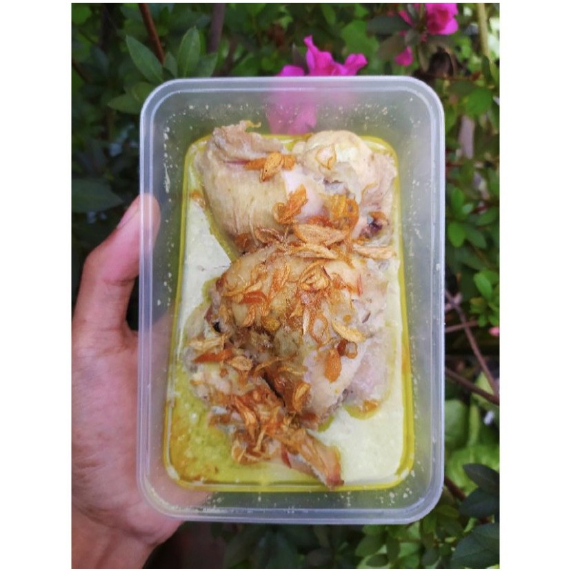 

INSTANT 1 Ekor Ayam Opor Siap Santap Non MSG Nikmat Potong 4