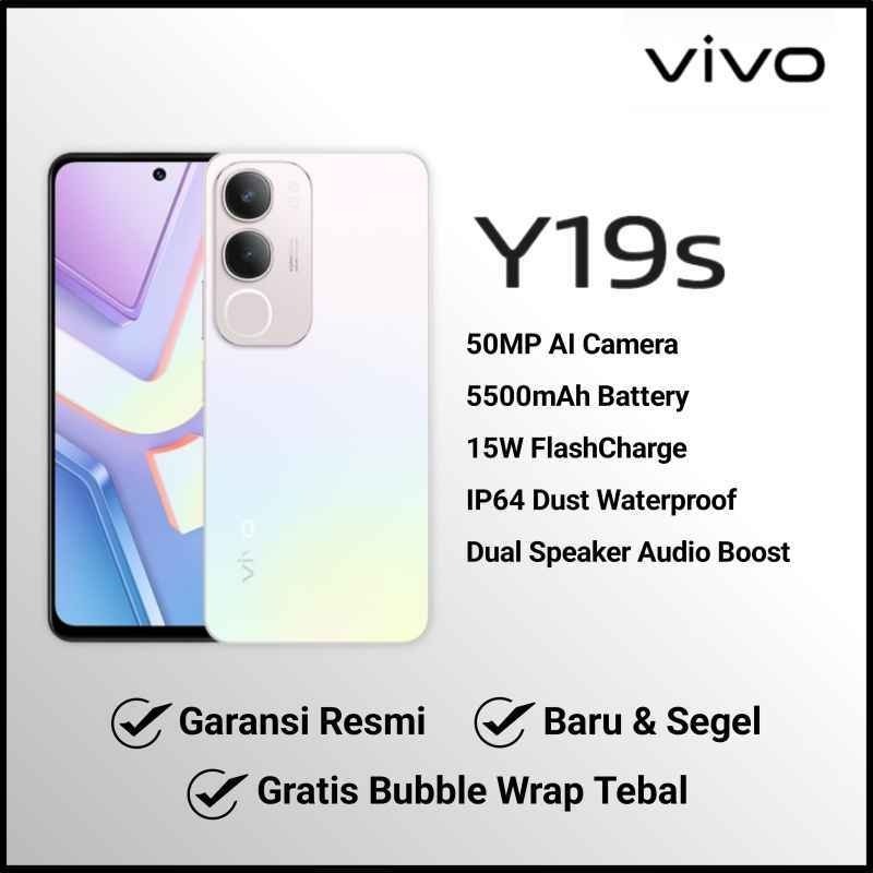 Vivo Y19s Ram 6/128 Baru/Segel/Garansi Resmi/BNIB