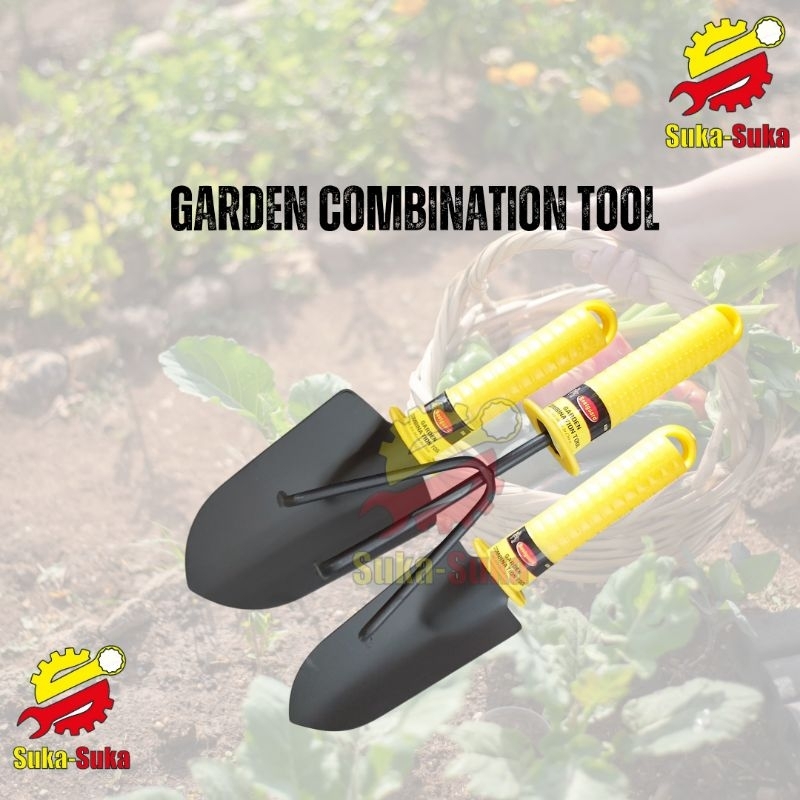 SET GARDEN COMBINATION TOOL MURAH