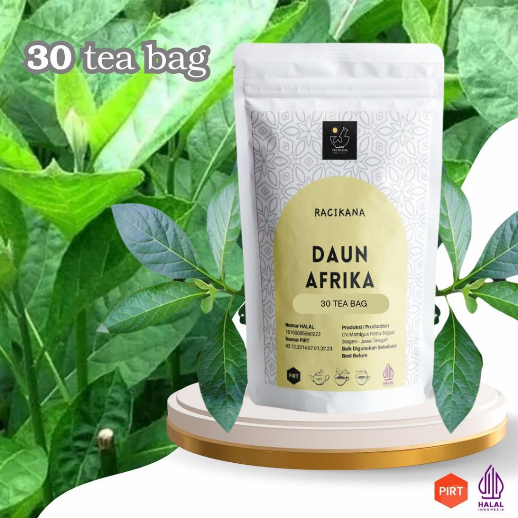 

TEH CELUP DAUN AFRIKA / Teh Diabetes Kolesterol / 30 Tea Bag