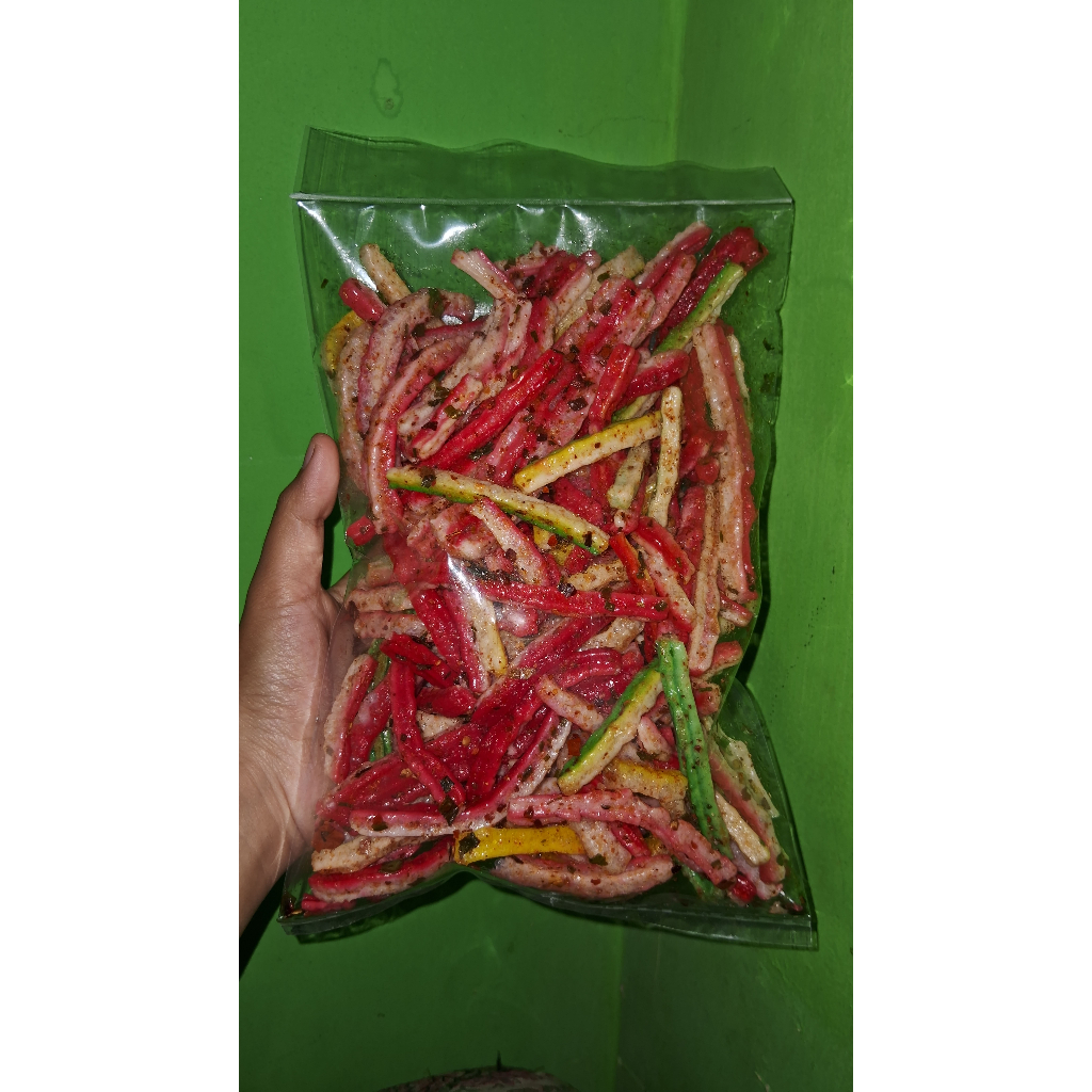 

kerupuk beton gurih pedas