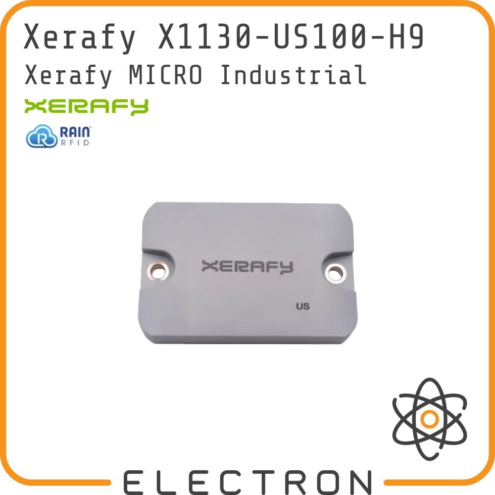 Xerafy MICRO Industrial X1130-US100-H9 RFID Tag - UHF EPC Global Gen2 ISO 18000-6C MIL-STD-810G Vibr