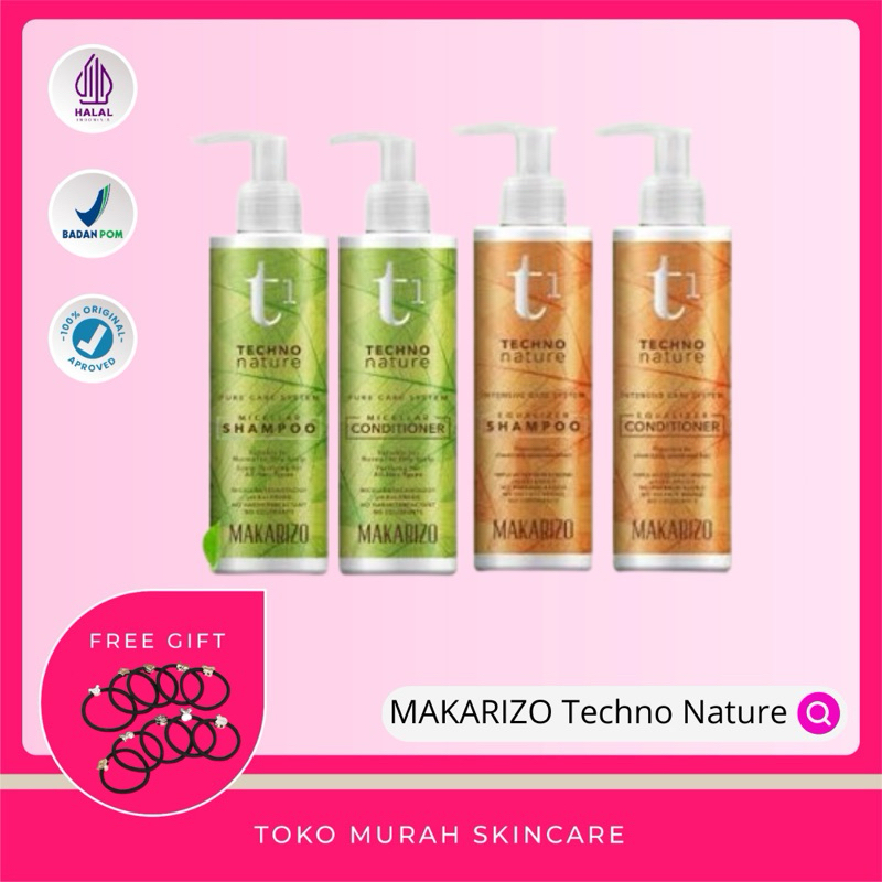 MAKARIZO-Shampoo Conditioner Techno Nature