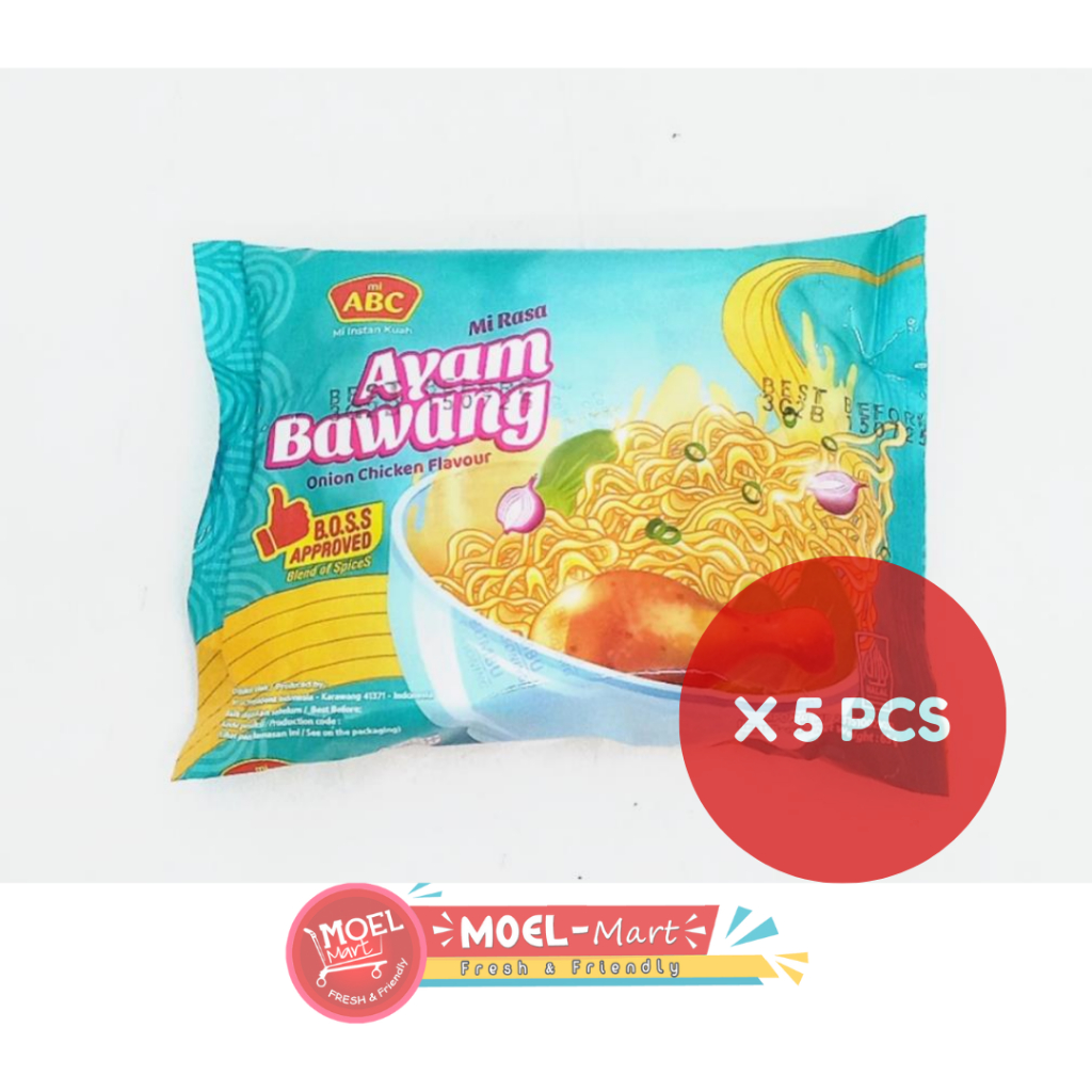 

MI ABC Rasa Ayam Bawang 5pcs x 65gr