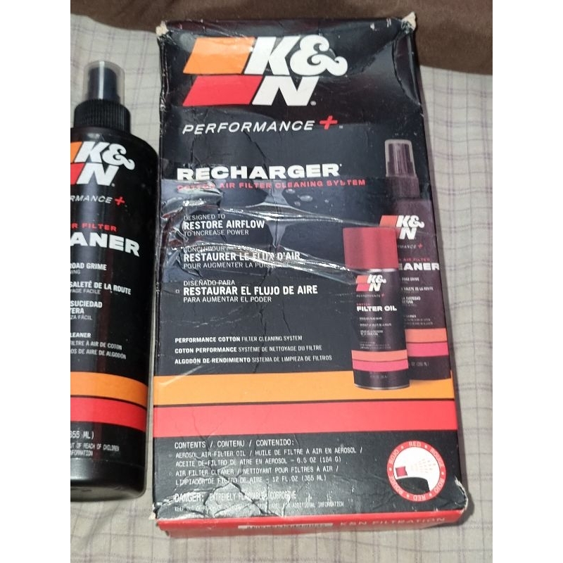Recharger Kit Filter Cleaner KNN Cairan Pembersih Filter