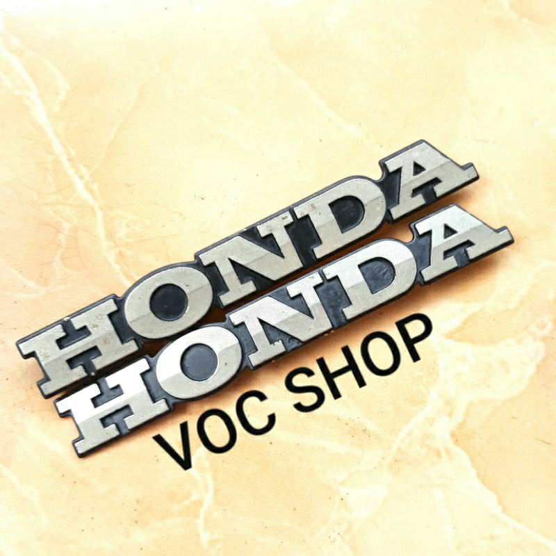 Honda Astrea Prima Set Logo Emblem Lis Tangki Body Original Bekas