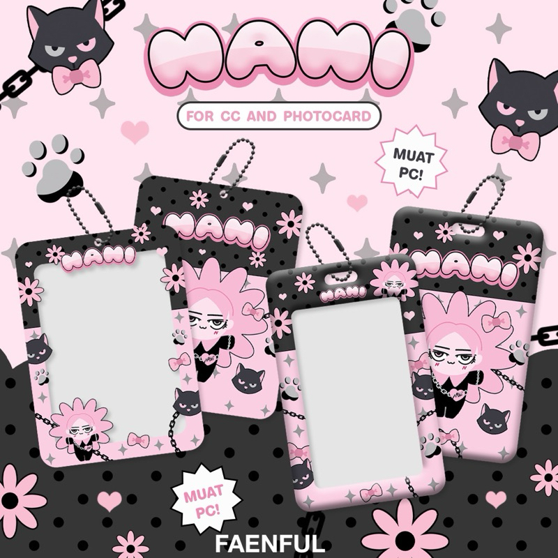 [CAHOL MUAT CC DAN PC] Nani Hirunkit Neona Smyle SkyNani Cardholder Photocard Collectible Card gmmtv