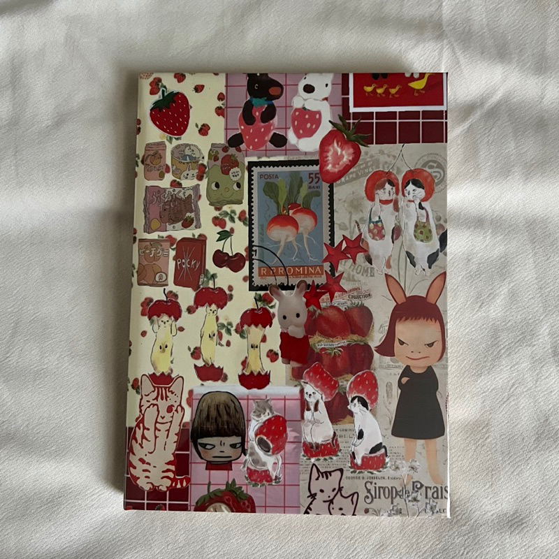 

Strawberry Yoshitomo Nara / Calico Critters Hardcover Notebook A5