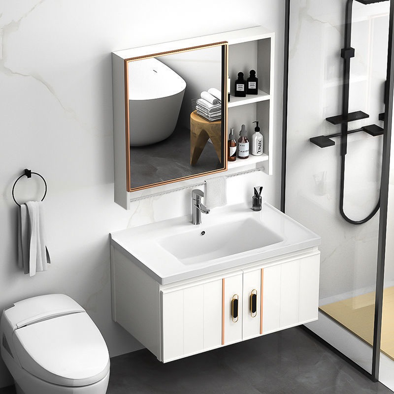 Wastafel kamar mandi aluminium kabinet kamar mandi modern kamar minimalis /kabinet kamar mandi /kabi