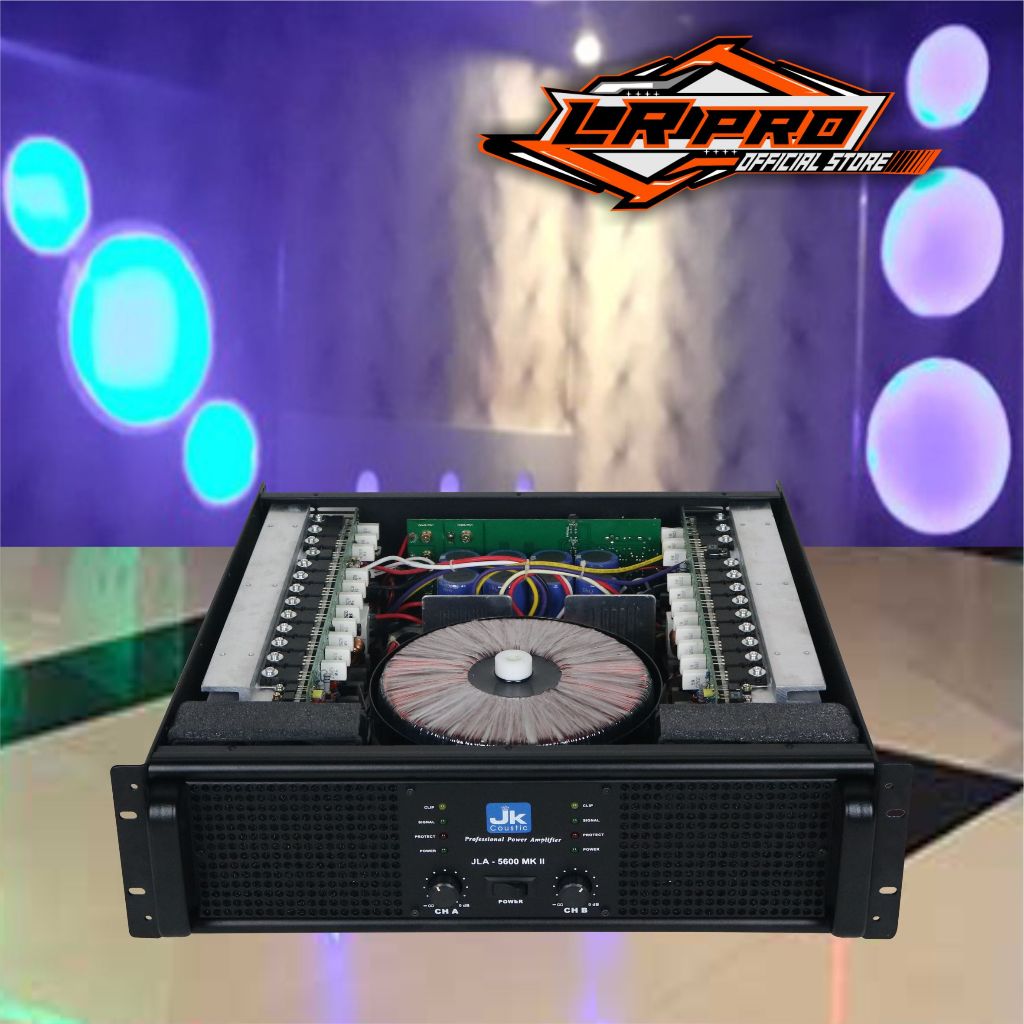 Power amplifier Jk coustic JLA 5600 MK III ( 2x1400 watt )