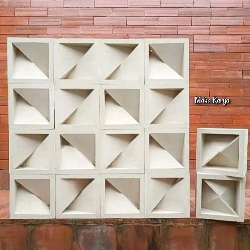 Roster beton Minimalis anti tampias lubang angin Kualitas Super