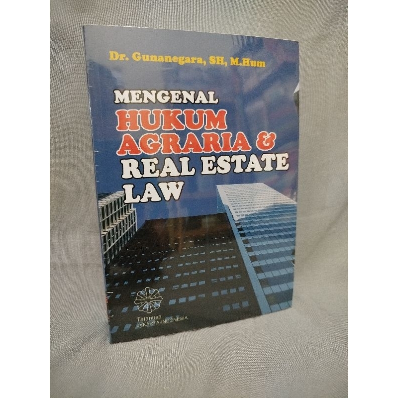 ORI segel mengenal hukum agraria real estate law Dr Gunanegara