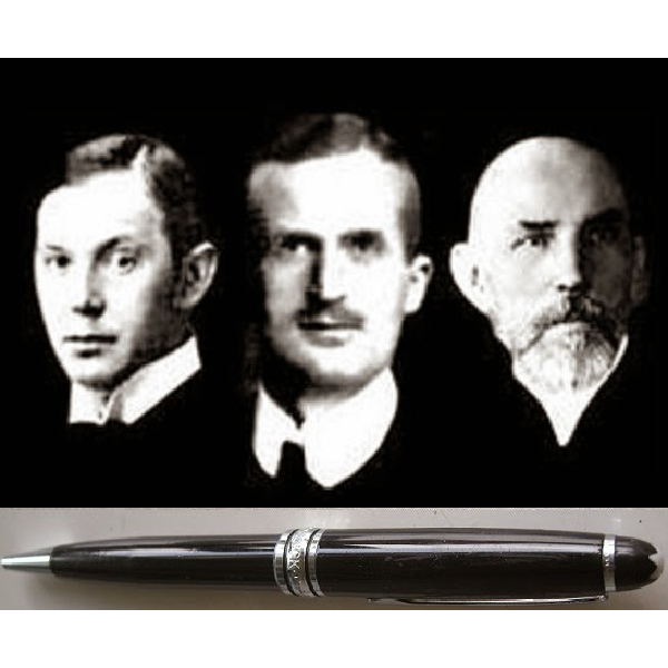 

Original Vintage MEISTER STUCK MONT BLANC Germany era 1900