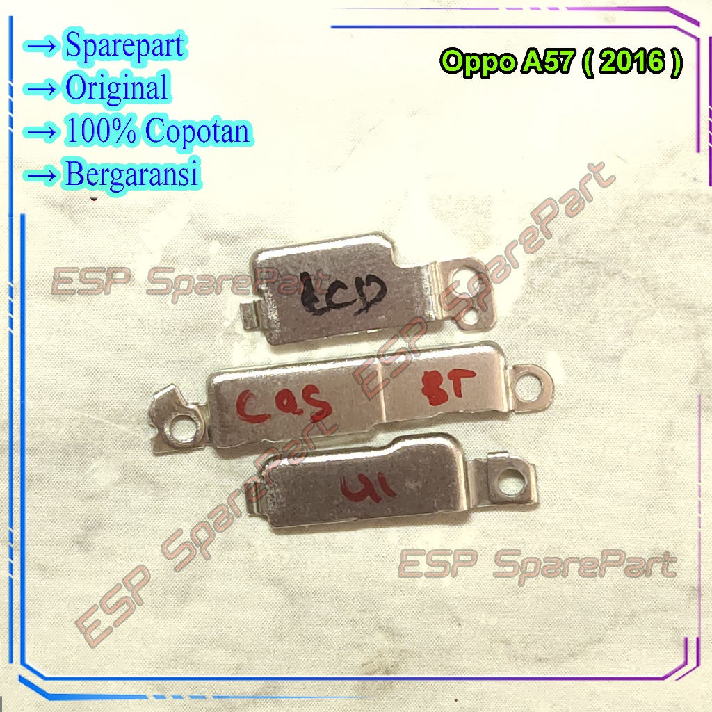 Plat Besi Oppo A57 2016 Penjepit Soket Mesin Copotan