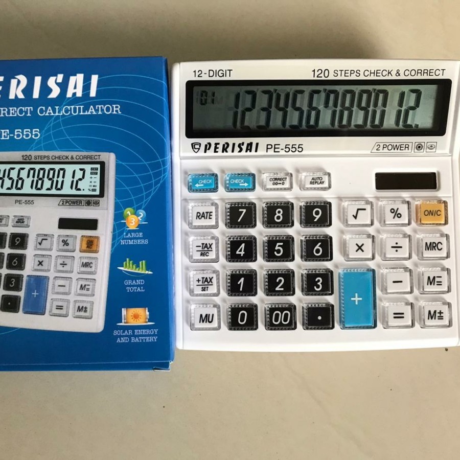 

Kalkulator Perisai PE-555 12 digit