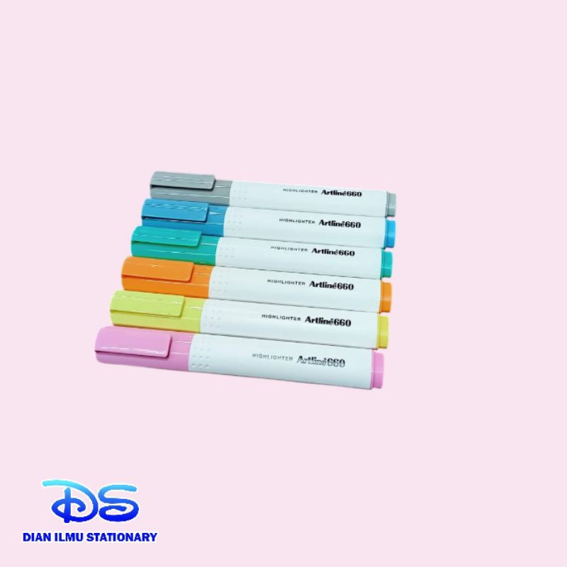 

highlighter stabilo pastel artline 660