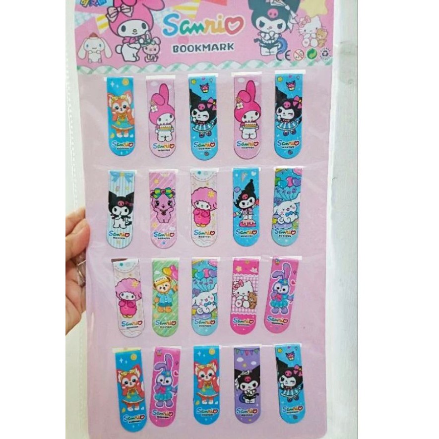 

Pembatas Buku Magnet / Post It Magnet / Bookmark Buku Magnet