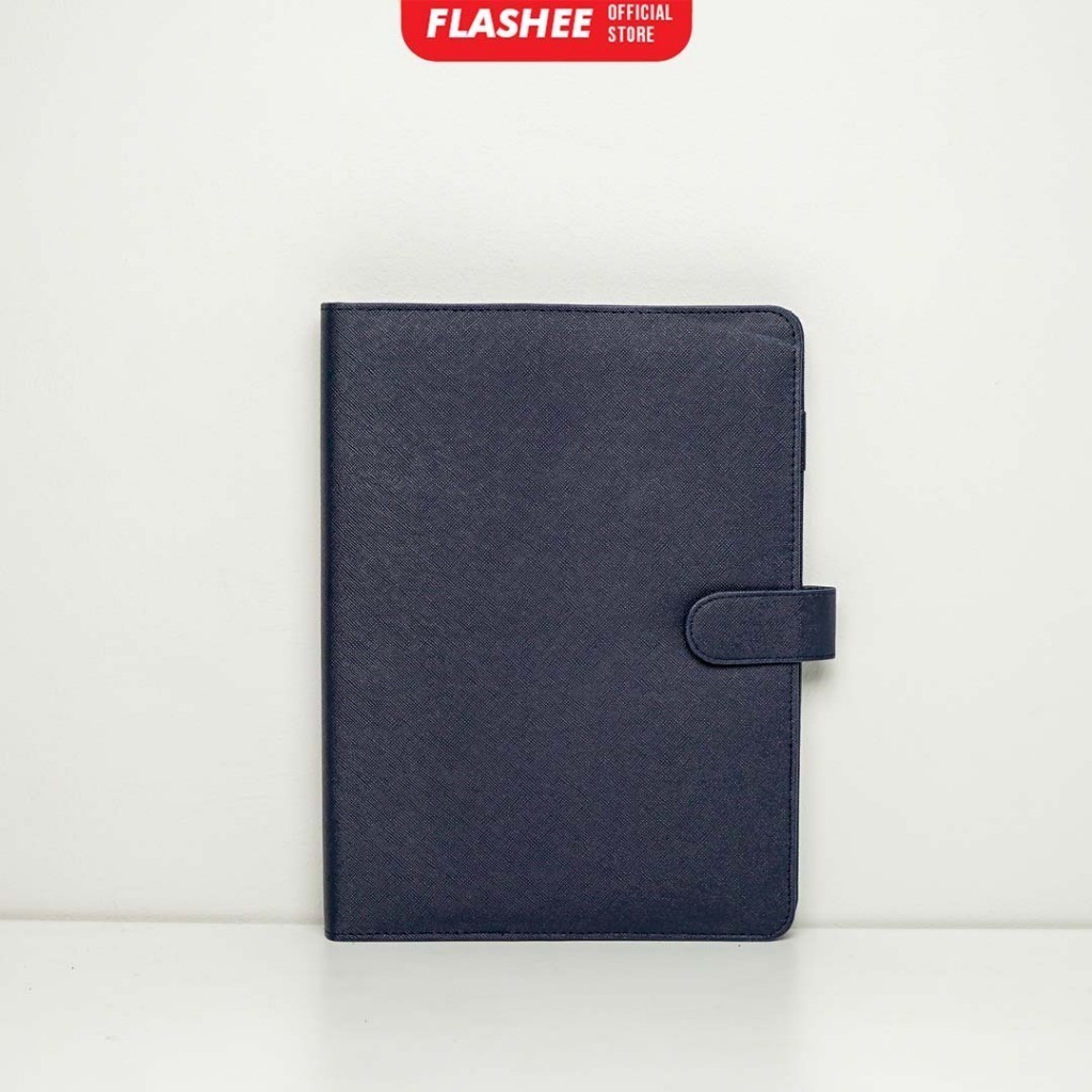 

Flashee Binder Polos Exclusive B5 26 Ring Navy Buku Agenda B5 Polos Notebook Kuliah Kulit Sintetis