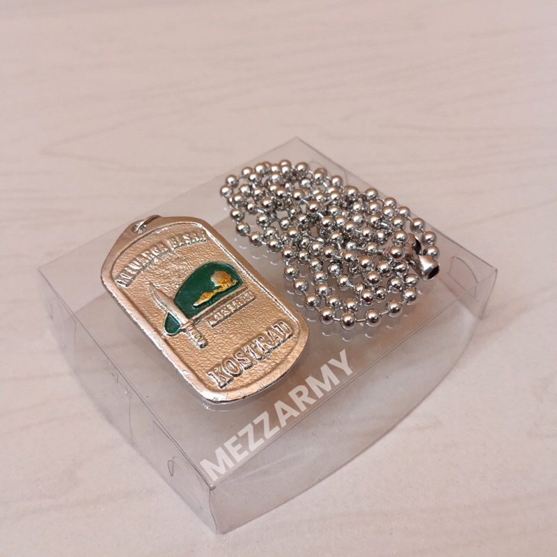 KALUNG DAN LIONTIN BARET KOSTRAD