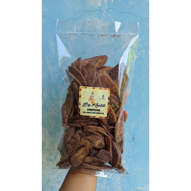 

Keripik pisang cokelat