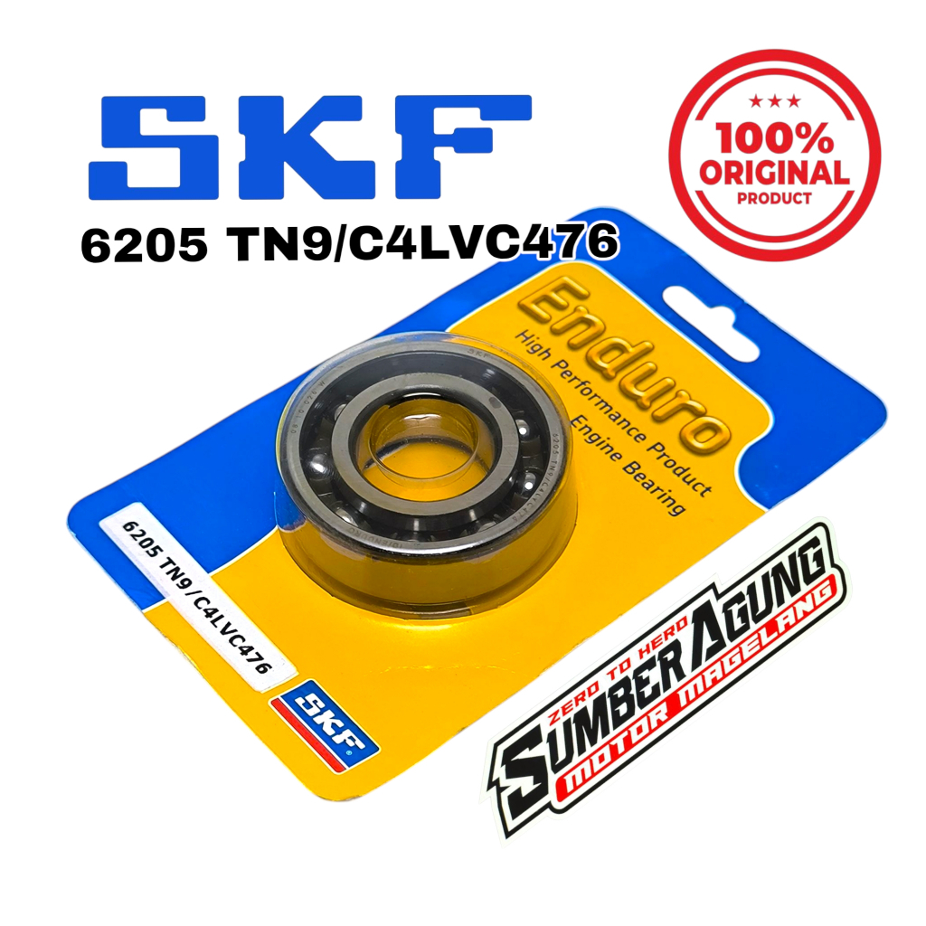 Bearing Laher Kruk AS 6205 C4 Ceramic SKF Enduro Beat Scoopy Spacy Vario 110 FI Jupiter Alfa Vega Or