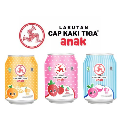LARUTAN CAP KAKI 3 ANAK KALENG
