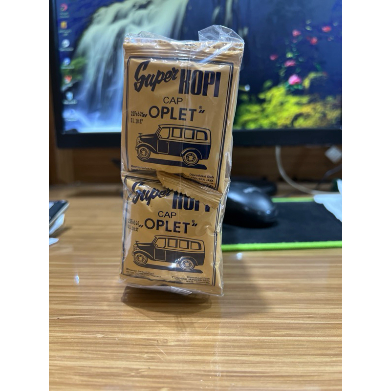 

TERMURAH OPLET KOPI MINI TANPA GULA 1 Pak isi 30 bks