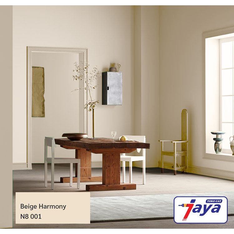 Cat tembok Interior Exterior Avian Beige harmony N8 001 / Coklat Aesthetic Aestetik