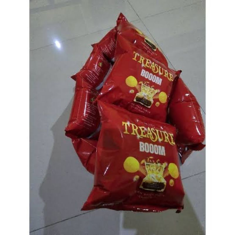 

CHIKI BERHADIAH TERASURE BOOM 1RENCENG ISI 10 PCS
