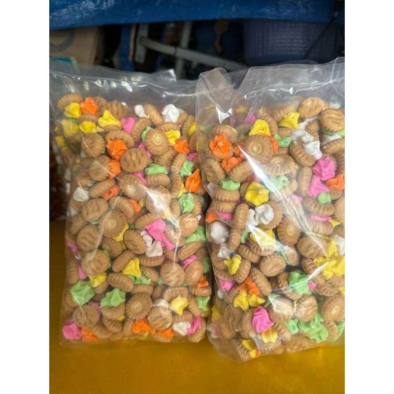 

biskuit kembang gula gem bunga biskuit permen warna palembang