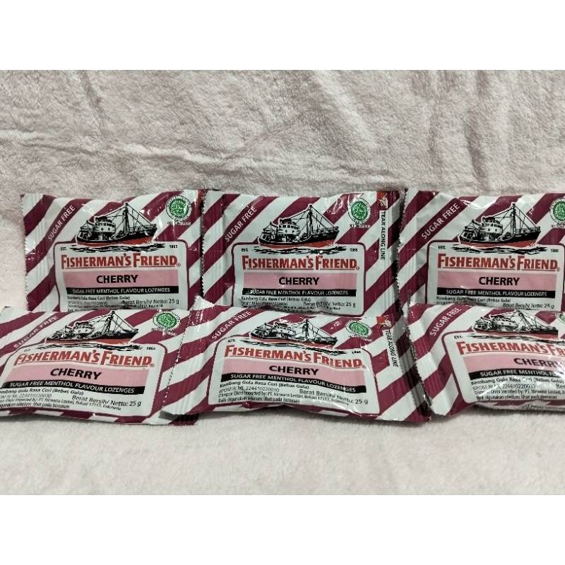 

fishermans friend rasa Cherry 25g