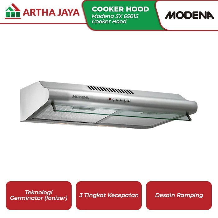 MODENA PENGHISAP ASAP COOKER HOOD SX 6501S