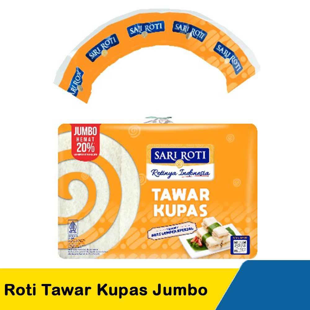 

Sari Roti Roti Tawar Kupas Jumbo – Lembut, Praktis, & Siap Dinikmati!