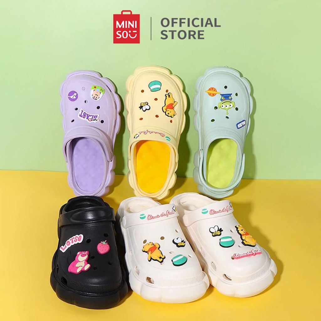 Miniso x Disney Winnie the Pooh Collection Slippers Hollow Slippers Winnie the Pooh